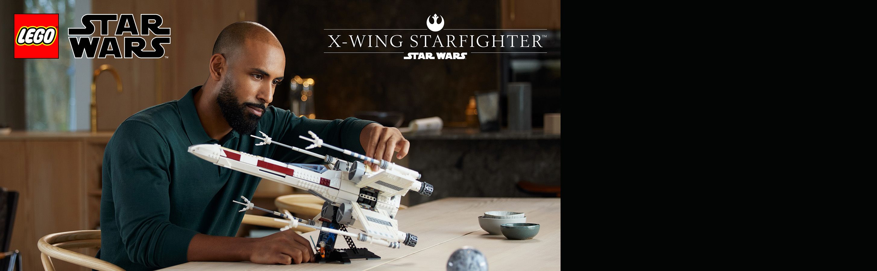 Epischer X-Wing™-Jäger aus Bausteinen