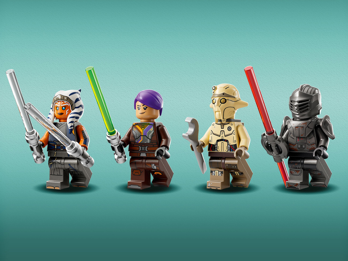 LEGO Star Wars 75362 Ahsoka Tano's T-6 Jedi Shutt.