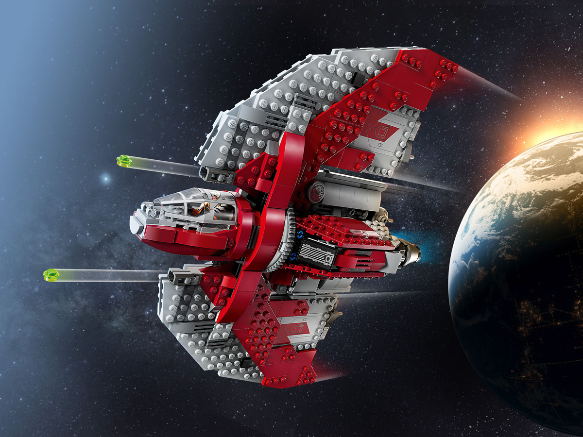 LEGO Star Wars 75362 Ahsoka Tano's T-6 Jedi Shutt.