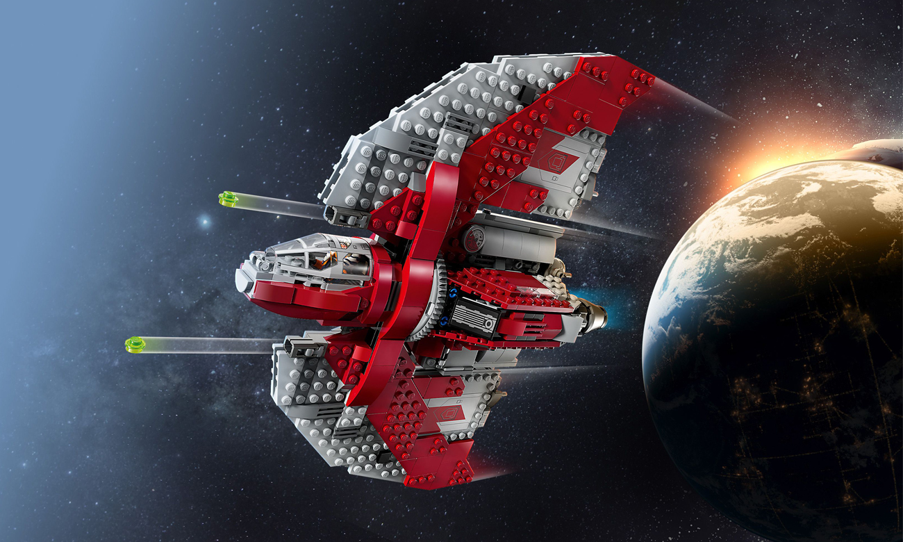 LEGO Star Wars 75362 Ahsoka Tano's T-6 Jedi Shutt.