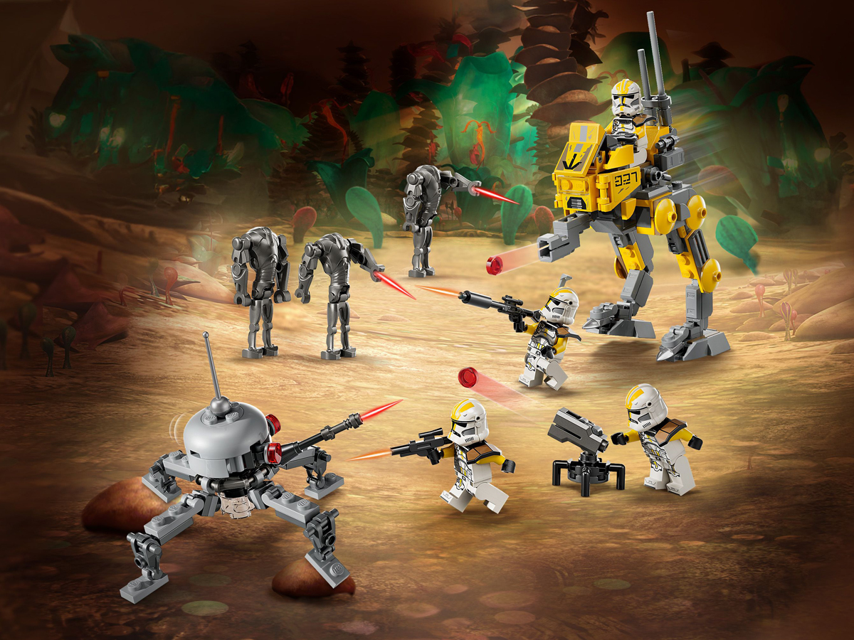 LEGO Star Wars 75431 Kampflager – Klon-Soldaten aus dem 327. Regiment