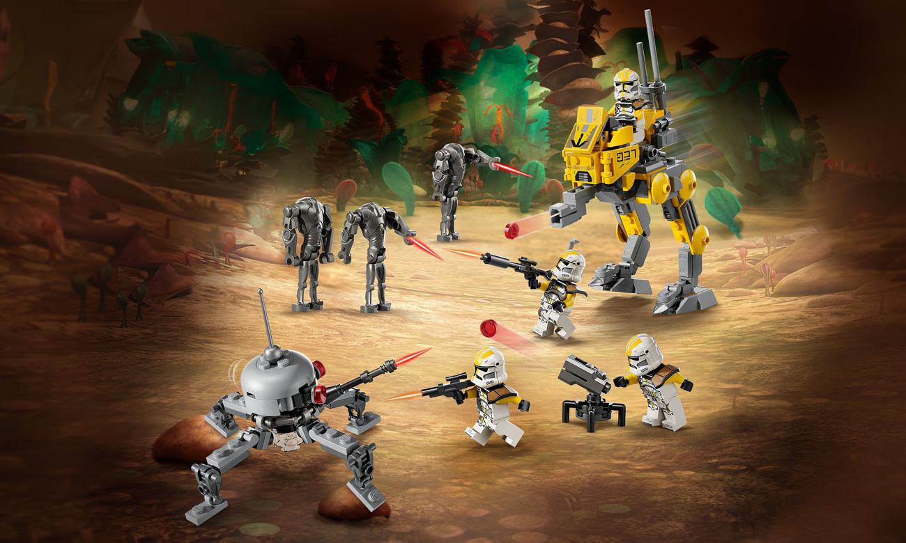 LEGO Star Wars 75431 Kampflager – Klon-Soldaten aus dem 327. Regiment