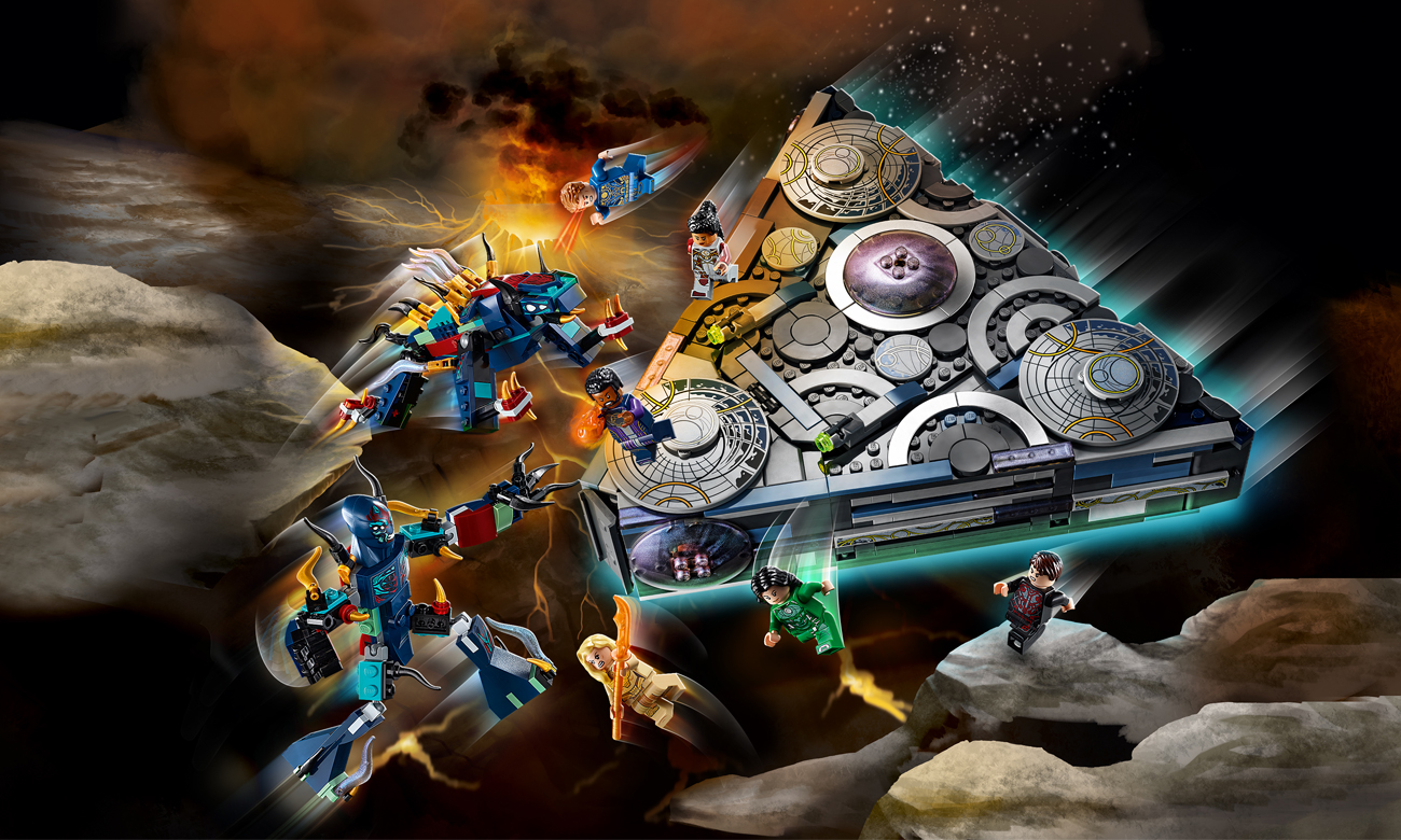 Spielzeug-Raumschiff