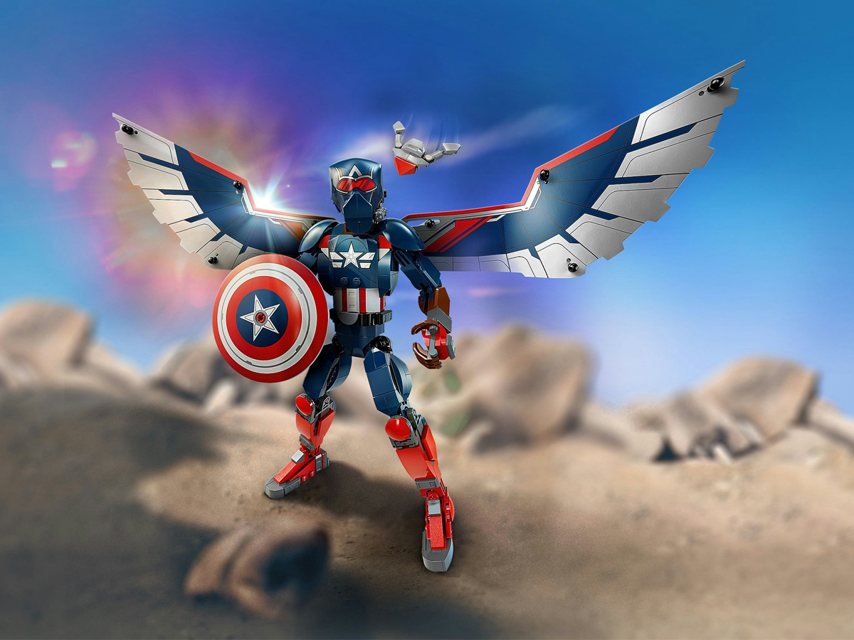 LEGO Marvel 76296 Figurka nowego Kapitana Ameryki 