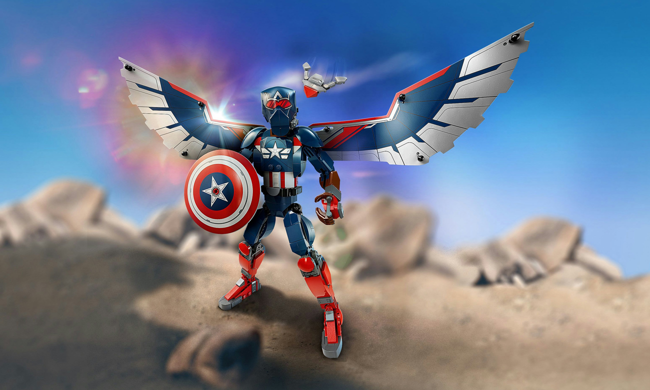 LEGO Marvel 76296 Figurka nowego Kapitana Ameryki 
