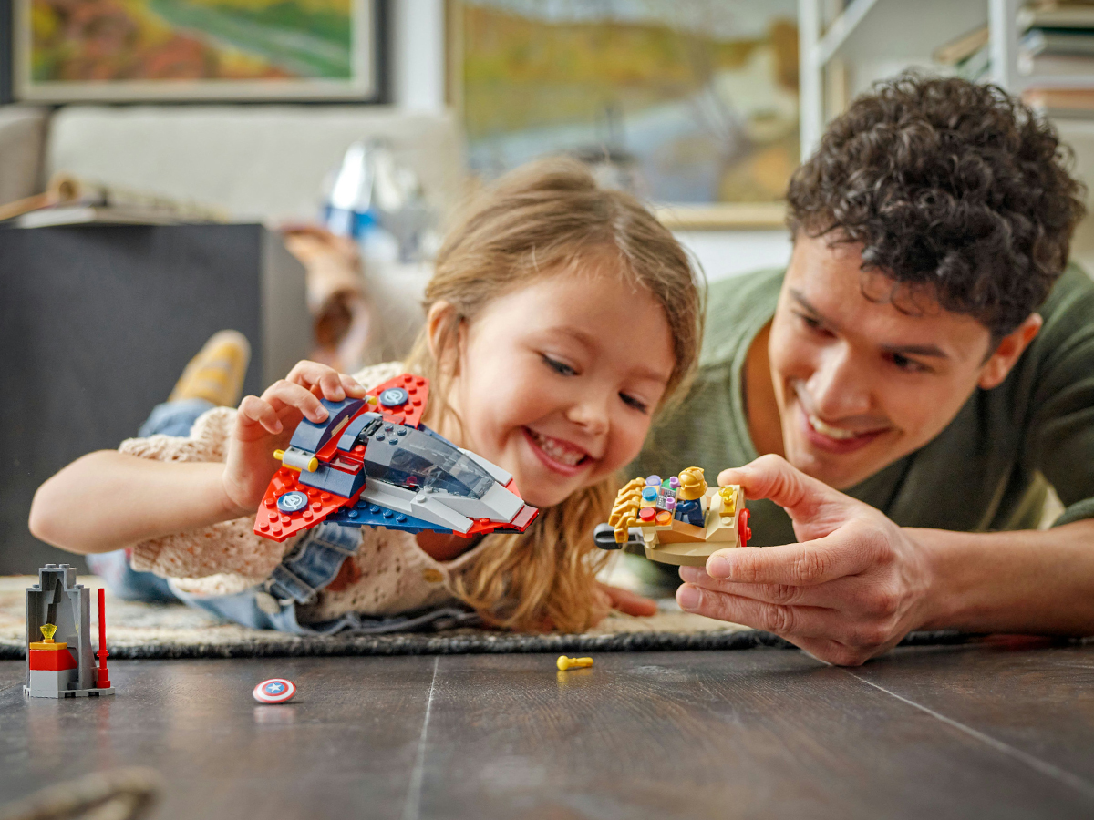 LEGO Marvel 76319 Captain America vs. Thanos