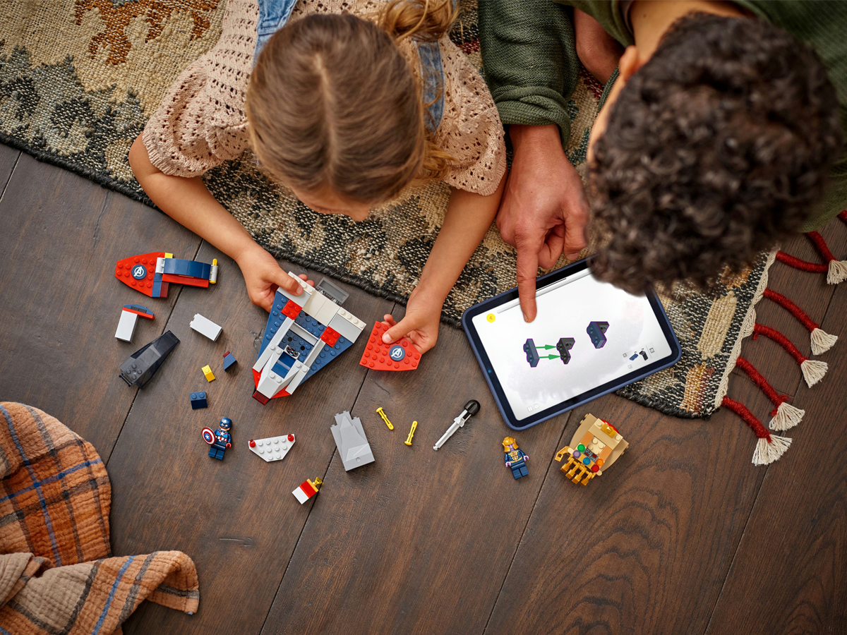 LEGO Marvel 76319 Captain America vs. Thanos