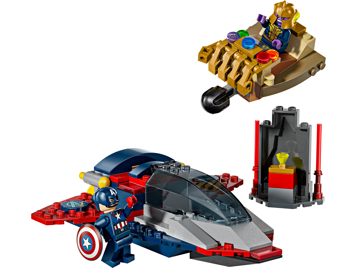 LEGO Marvel 76319 Captain America vs. Thanos