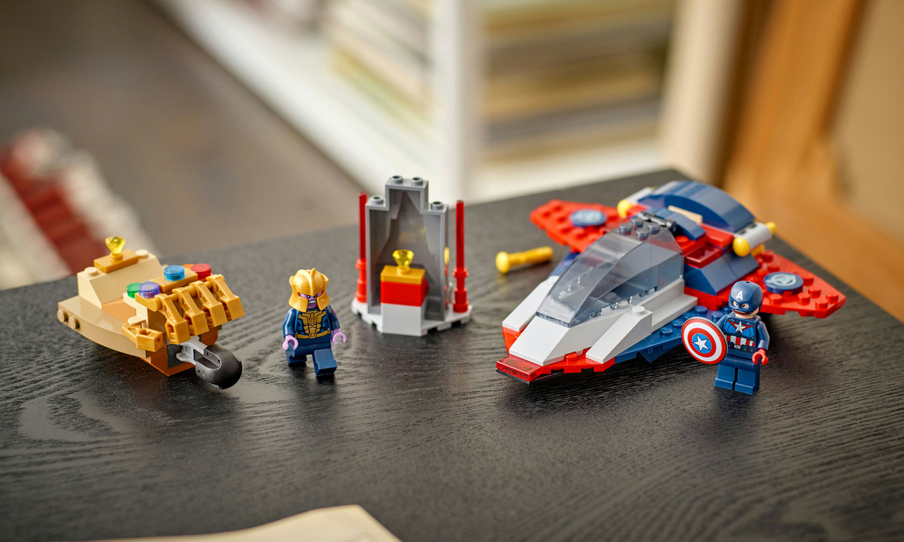 LEGO Marvel 76319 Captain America vs. Thanos