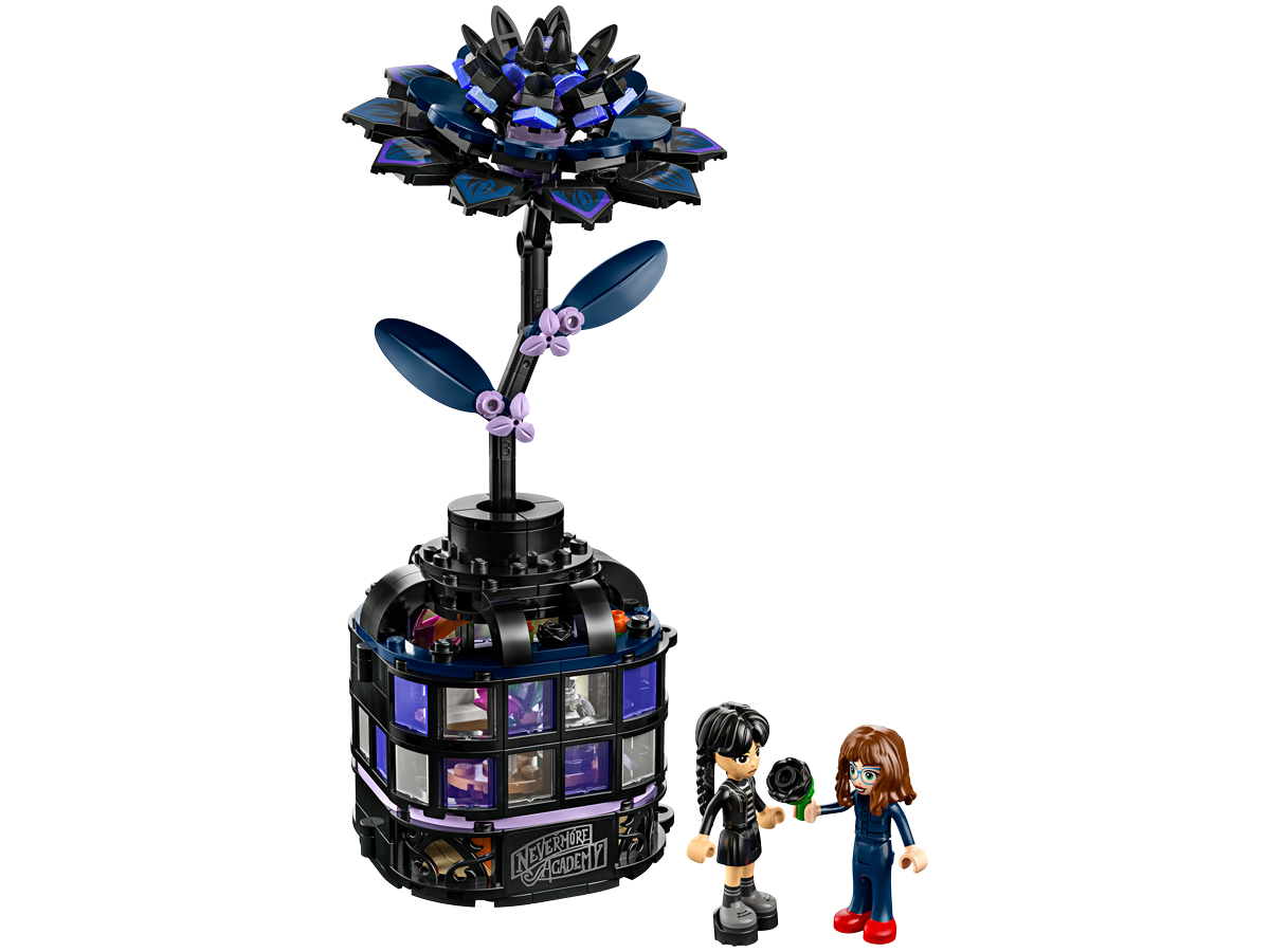 LEGO Wednesday 76784 Schwarze Dahlie Blume