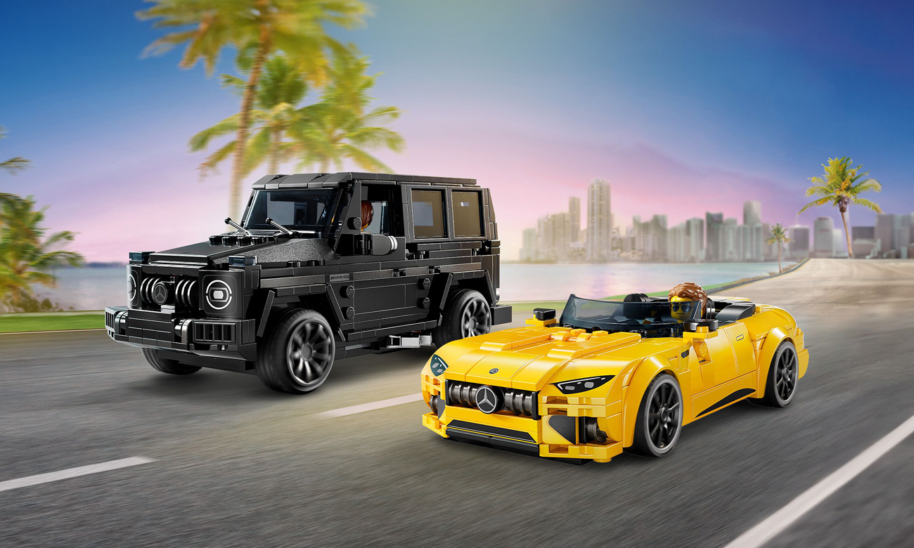 LEGO Speed Champions Mercedes-AMG G 63 i Mercedes-AMG SL 63