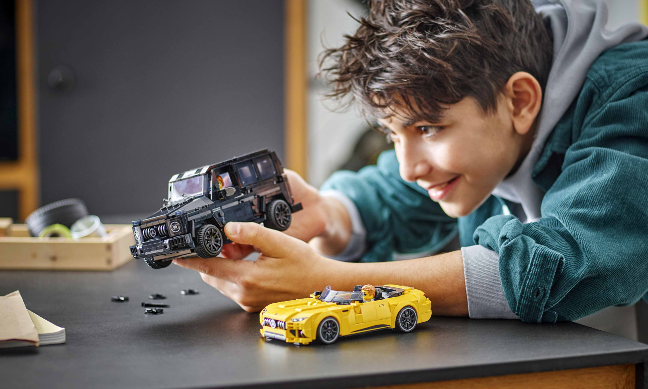 mercedes z klocków lego