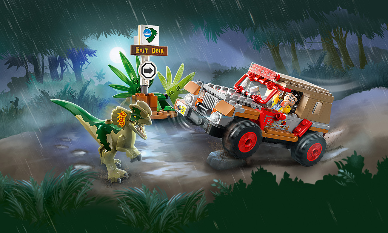LEGO Jurassic World Hinterhalt des Dilophosaurus