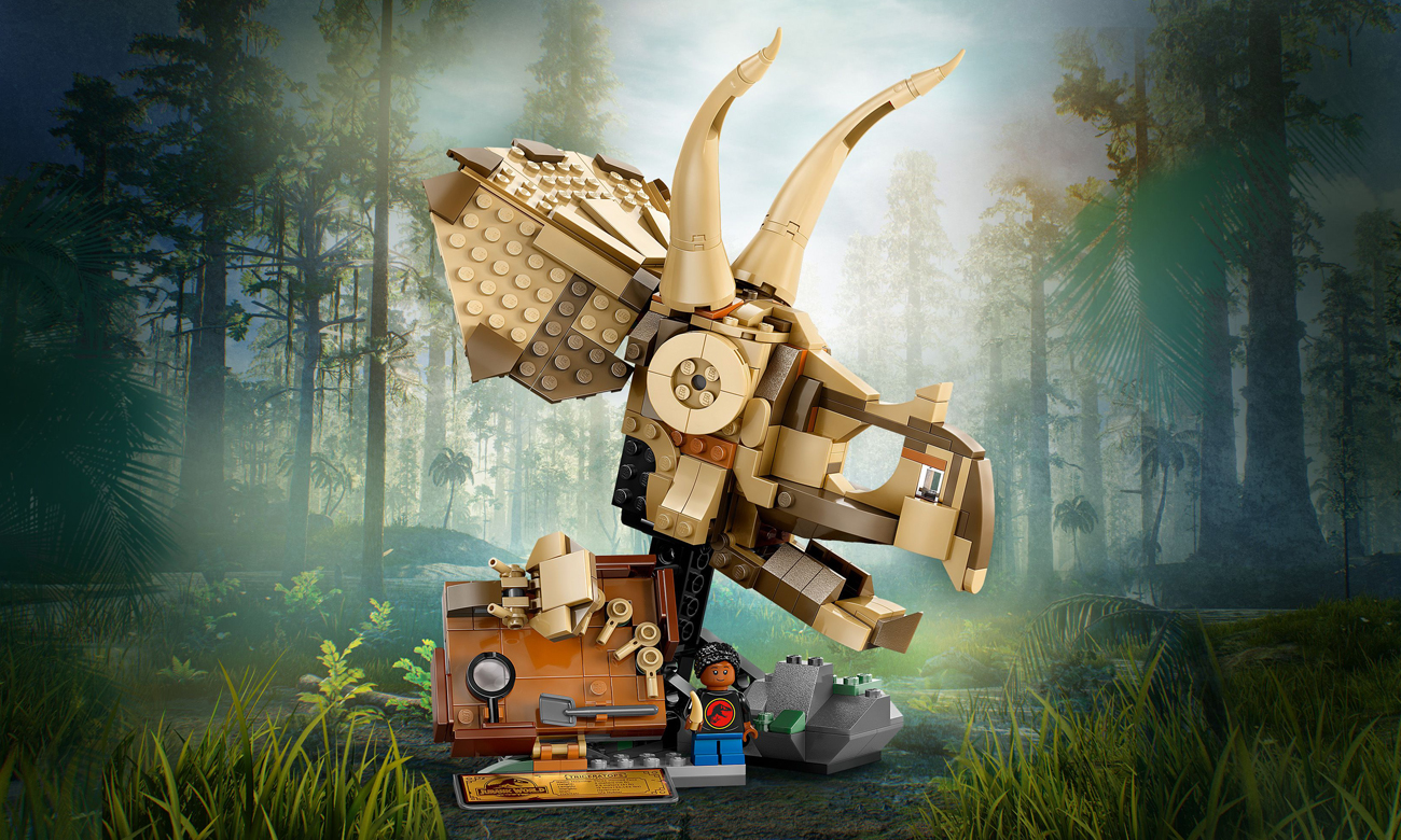LEGO Jurassic World 76969 Triceratops-Schädel