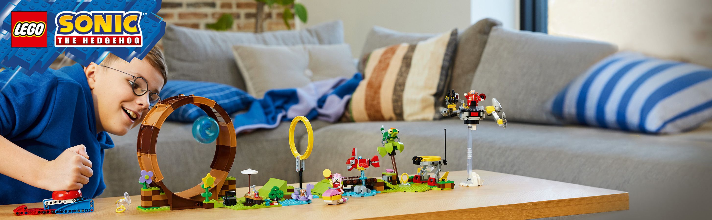 Sonics Looping-Challenge in der Green Hill Zone