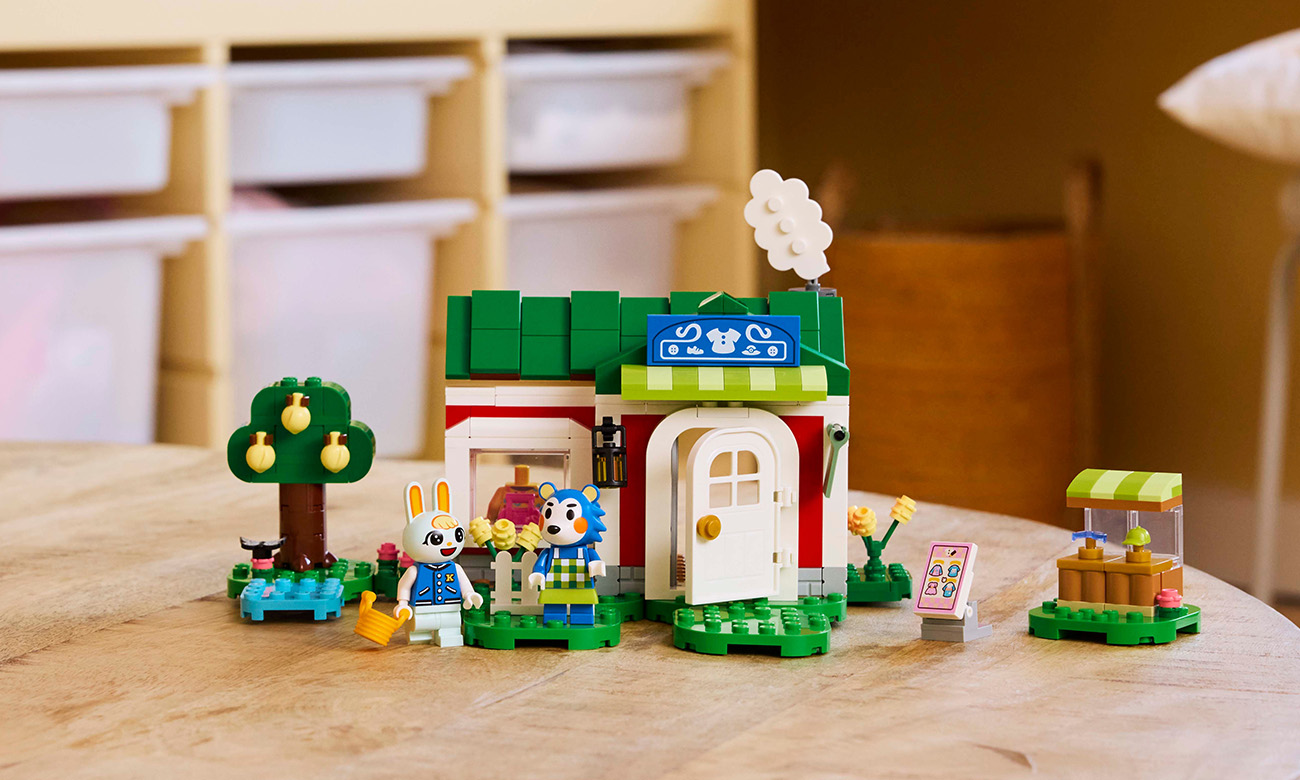 LEGO Animal Crossing Die Schneiderei der Schneiderschwestern 77055